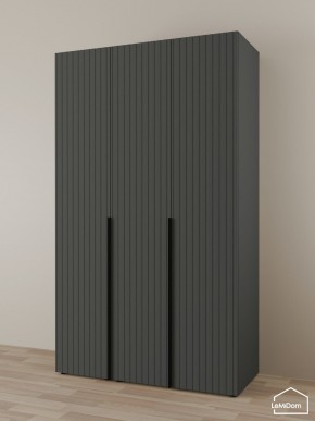 Шкаф Linnea MHR-3-2 2050х1200х510 (Графит-М 11.1.25) в Заречном - zarechnyy.mebel24.online | фото