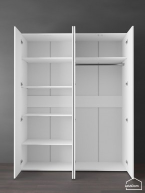 Шкаф Linnea MHR-4PO-1 2050х1600х510 (Белый-М 11.1.2) в Заречном - zarechnyy.mebel24.online | фото 4