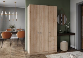 Шкаф Лофт 3-х створчатый в Заречном - zarechnyy.mebel24.online | фото 3