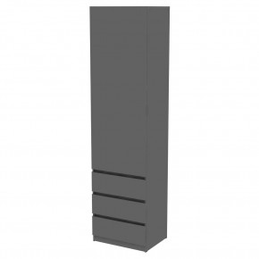 Шкаф Мальта H158 (Графит) в Заречном - zarechnyy.mebel24.online | фото