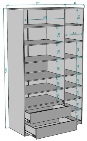 Шкаф Мальта H219 в Заречном - zarechnyy.mebel24.online | фото 2