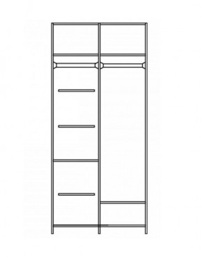 Шкаф Нинель ММ-167-01/03 в Заречном - zarechnyy.mebel24.online | фото 3