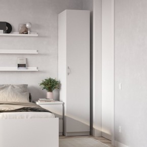 Шкаф ПЕГАС однодверный, цвет белый в Заречном - zarechnyy.mebel24.online | фото 4