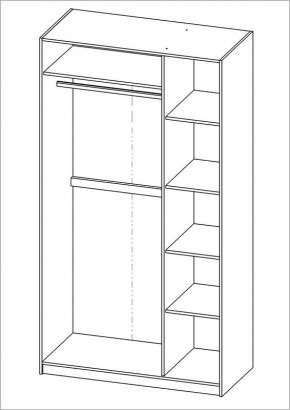 Шкаф ПЕГАС трехдверный, цвет белый в Заречном - zarechnyy.mebel24.online | фото