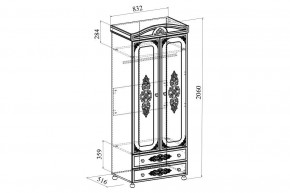 Шкаф платяной Ассоль АС-02 в Заречном - zarechnyy.mebel24.online | фото 5