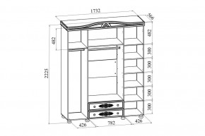 Шкаф платяной Ассоль АС-28 в Заречном - zarechnyy.mebel24.online | фото 4