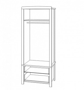 Шкаф платяной Бартоло Ш3Д в Заречном - zarechnyy.mebel24.online | фото 2