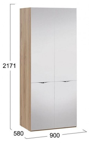 Шкаф платяной Глосс СМ-319.07.212 в Заречном - zarechnyy.mebel24.online | фото 3