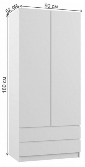 Шкаф платяной Мадера в Заречном - zarechnyy.mebel24.online | фото 3