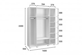 Шкаф платяной Монблан МБ-25К в Заречном - zarechnyy.mebel24.online | фото 9