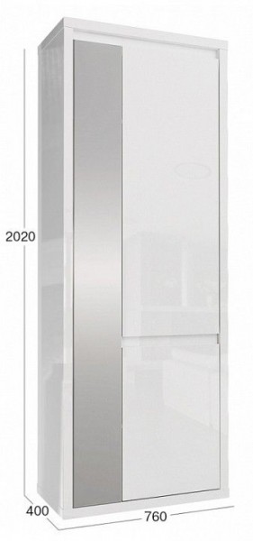 Шкаф платяной Норден СТЛ.413.01 в Заречном - zarechnyy.mebel24.online | фото 3