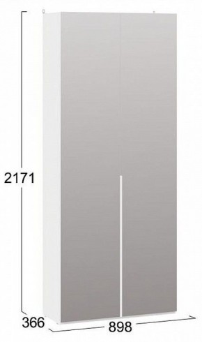 Шкаф платяной Порто СМ-393.07.224 в Заречном - zarechnyy.mebel24.online | фото 3