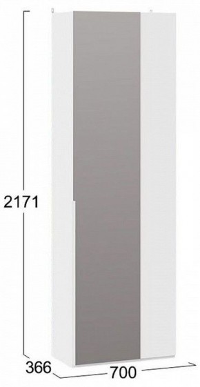 Шкаф платяной Порто СМ-393.07.232 в Заречном - zarechnyy.mebel24.online | фото 4