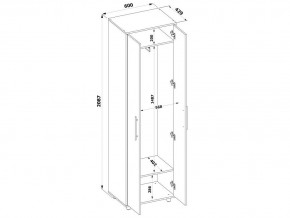 Шкаф платяной ШО-1 в Заречном - zarechnyy.mebel24.online | фото 4