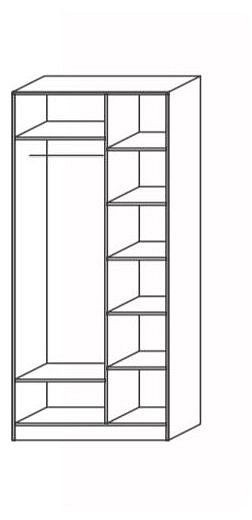 Шкаф платяной Венеция в Заречном - zarechnyy.mebel24.online | фото 2