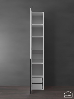 Шкаф с антресолью Linnea MHR-1A-4 2450х400х510 (Белый-М 11.1.2) в Заречном - zarechnyy.mebel24.online | фото 6