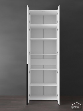 Шкаф с антресолью Linnea MHR-2A-2 2450х800х510 (Белый-М 11.1.1) в Заречном - zarechnyy.mebel24.online | фото 4
