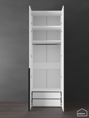 Шкаф с антресолью Linnea MHR-2A-3 2450х800х510 (Белый-М 11.1.1) в Заречном - zarechnyy.mebel24.online | фото 6