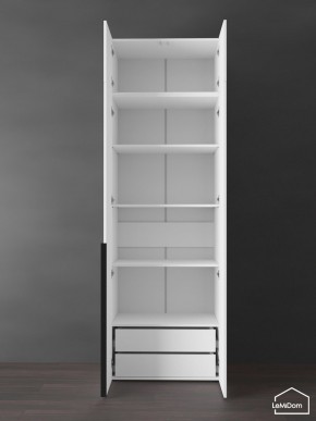 Шкаф с антресолью Linnea MHR-2A-4 2450х800х510 (Белый-М 11.1.1) в Заречном - zarechnyy.mebel24.online | фото 6