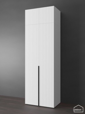 Шкаф с антресолью Linnea MHR-2A-4 2450х800х510 (Белый-М 11.1.1) в Заречном - zarechnyy.mebel24.online | фото 7