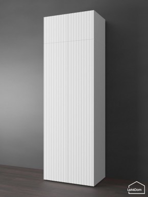 Шкаф с антресолью Linnea MHR-2POA-1 2450х800х510 (Белый-М 11.1.2) в Заречном - zarechnyy.mebel24.online | фото 1