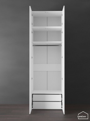 Шкаф с антресолью Linnea MHR-2POA-3 2450х800х510 (Белый-М 11.1.1) в Заречном - zarechnyy.mebel24.online | фото 5