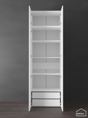 Шкаф с антресолью Linnea MHR-2POA-4 2450х800х510 (Белый-М 11.1.2) в Заречном - zarechnyy.mebel24.online | фото 6