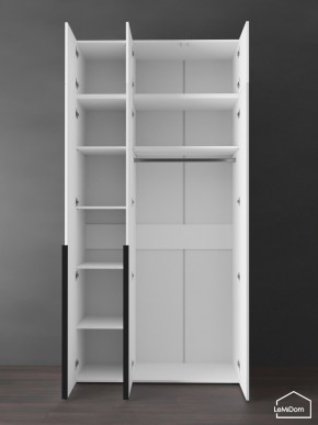 Шкаф с антресолью Linnea MHR-3A-1 2450х1200х510 (Белый-М 11.1.2) в Заречном - zarechnyy.mebel24.online | фото 5