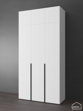 Шкаф с антресолью Linnea MHR-3A-2 2450х1200х510 (Белый-М 11.1.1) в Заречном - zarechnyy.mebel24.online | фото 1