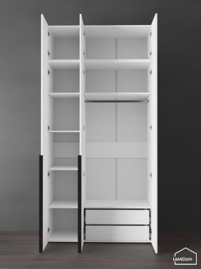 Шкаф с антресолью Linnea MHR-3A-2 2450х1200х510 (Белый-М 11.1.1) в Заречном - zarechnyy.mebel24.online | фото 6