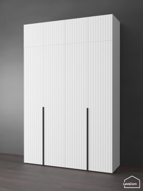 Шкаф с антресолью Linnea MHR-4A-1 2450х1600х510 (Белый-М 11.1.1) в Заречном - zarechnyy.mebel24.online | фото