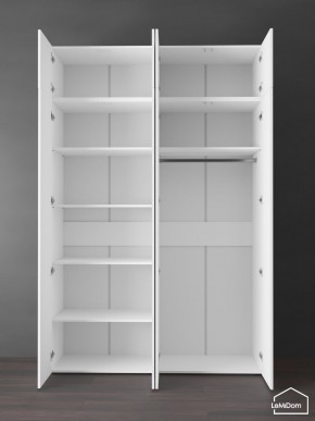 Шкаф с антресолью Linnea MHR-4POA-1 2450х1600х510 (Белый-М 11.1.2) в Заречном - zarechnyy.mebel24.online | фото 4