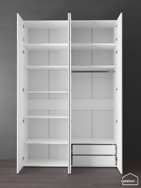 Шкаф с антресолью Linnea MHR-4POA-2 2450х1600х510 (Белый-М 11.1.1) в Заречном - zarechnyy.mebel24.online | фото 5