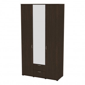 Шкаф с зеркалом Ольга H54_M (Венге) в Заречном - zarechnyy.mebel24.online | фото