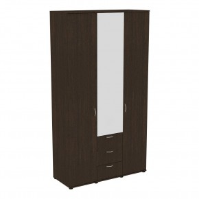 Шкаф с зеркалом Ольга H57_M (Венге) в Заречном - zarechnyy.mebel24.online | фото