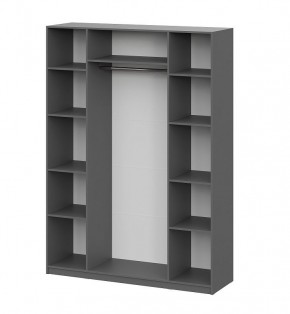 Шкаф ШК-5 (1600) Графит серый в Заречном - zarechnyy.mebel24.online | фото 3