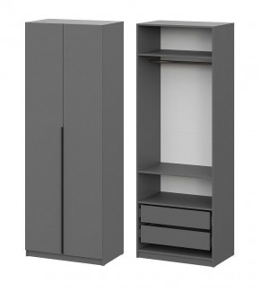 Шкаф ШК-5 + 2 полки + ящики (800) Графит в Заречном - zarechnyy.mebel24.online | фото 1
