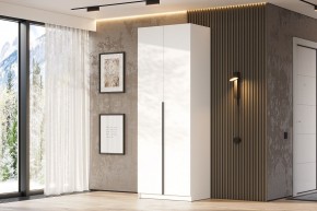 Шкаф ШК-5 + 4 полки (800) Белый текстурный в Заречном - zarechnyy.mebel24.online | фото