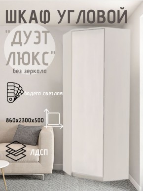 Шкаф угловой Дуэт Люкс без зеркала в Заречном - zarechnyy.mebel24.online | фото