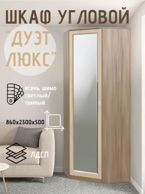 Шкаф угловой Дуэт Люкс с зеркалом в Заречном - zarechnyy.mebel24.online | фото 3