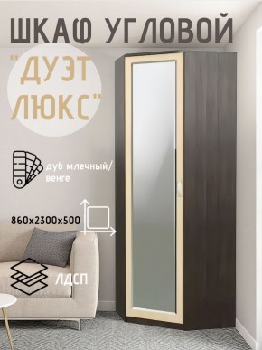 Шкаф угловой Дуэт Люкс с зеркалом в Заречном - zarechnyy.mebel24.online | фото 5