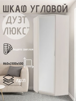 Шкаф угловой Дуэт Люкс с зеркалом в Заречном - zarechnyy.mebel24.online | фото 6
