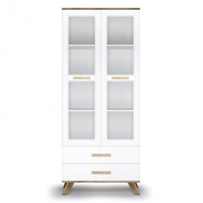 Шкаф-витрина 800 Вега Скандинавия в Заречном - zarechnyy.mebel24.online | фото 2