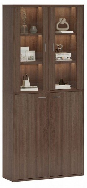 Шкаф-витрина Домино СУ(ш2в2)+2ФС+2ФГ в Заречном - zarechnyy.mebel24.online | фото 2