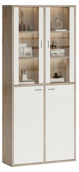 Шкаф-витрина Домино СУ(ш2в2)+2ФС+2ФГ в Заречном - zarechnyy.mebel24.online | фото 2