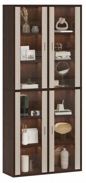Шкаф-витрина Домино СУ(ш2в2)+4ФС в Заречном - zarechnyy.mebel24.online | фото 2