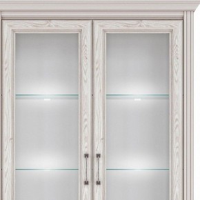 Шкаф-витрина Стилиус с подсветкой B169-REG2W2S в Заречном - zarechnyy.mebel24.online | фото 2