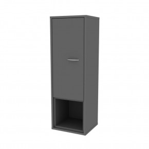 Шкафчик Сити H183 (Графит) в Заречном - zarechnyy.mebel24.online | фото