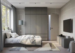 Спальня Симпл (графит) модульная в Заречном - zarechnyy.mebel24.online | фото 52