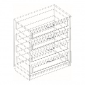 Спальный гарнитур Александрия (модульный) в Заречном - zarechnyy.mebel24.online | фото 19